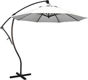 California Umbrella 9-Foot Offset Cantilever Patio Umbrella Infinite Tilt