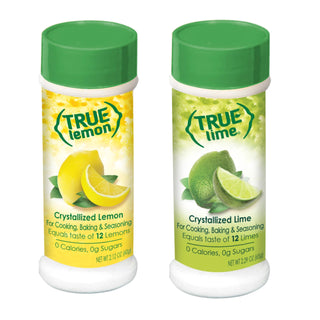 True Lemon Two Pack - Lemon Shaker and Lime Shaker by True Citrus – 2.12 Ounce (Pack of 2), Model 99451449643