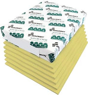AbilityOne 7530011476811 - Dual Purpose Xerographic Copy Paper - 8-1/2" x 11" - Yellow - 5000 units