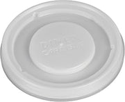 DINEX DX30008714 Polystyrene Disposable Translucent Lid, 3-1/2" Diameter, For Turnbury 9oz Insulated Bowl (Case of 1500)