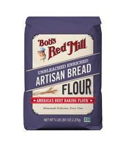 Artisan Bread Flour by Bob's Red Mill – 5 Pound (Pack of 1), Pack of 4, Model 039978002365