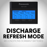 Panasonic (Pack of 1) / Battery Charger / Black Battery Chargers