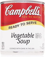 Campbell's Classic Ready to Serve Vegetable Soup, 7.25 Oz, Pack of 24