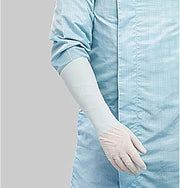 Ansell BNAL-M BioClean Nerva Non-Sterile Nitrile Glove, 16" Length, Ambidextrous, White, M (Pack of 1000)