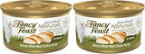 Fancy Feast Purina Wet Cat Food Gourmet Naturals White Meat Chicken Recipe in Wet Cat Food Gravy - 3 oz. Cans,(Pack of 24)