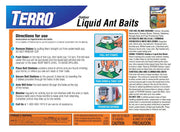 2-Pack Outdoor Liquid Ant Baits-12 Traps by Terro – 12 Bait Stations, Clear, Model T1806SR