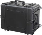 MAX Cases IP67 Cert Waterproof & Dustproof Case with Extendable Trolley Handle & Wheels, Black, MAX620H340STR