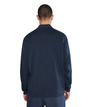 Mens Stretchknit Bomber by TravisMathew – Cotton Blend, Total Eclipse, Model A42354