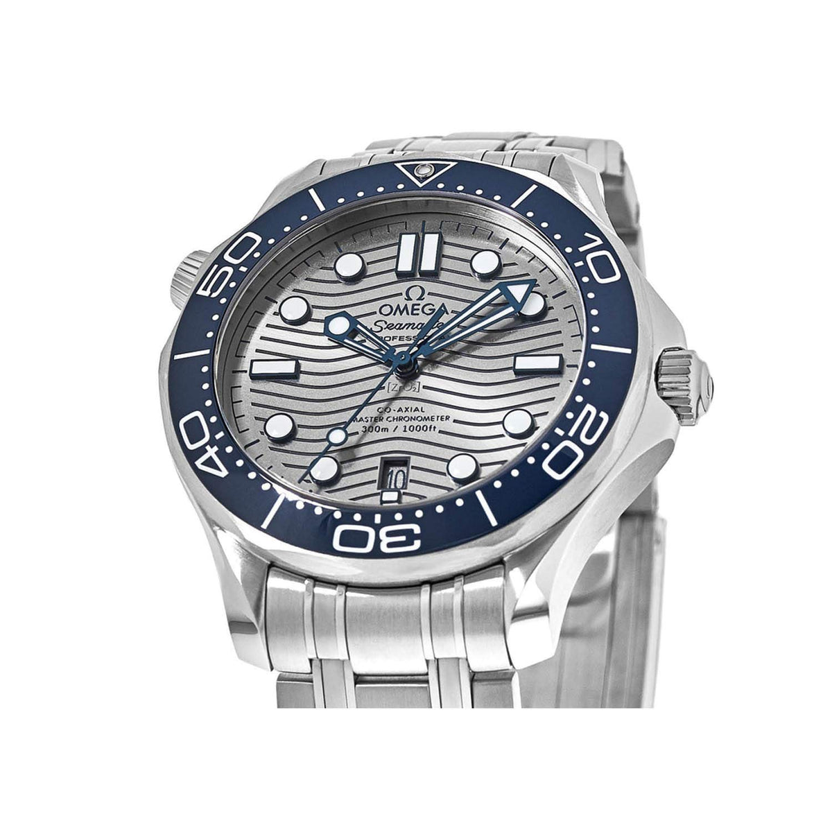 Seamaster Automatic Grey Dial Men's Watch by Omega – Gray, Model 210.30.42.20.06.001