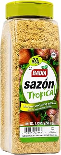 Badia Sazon Tropical, 1.75 lbs - Zesty Blend for Meats, Poultry & Seafood
