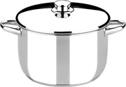 Braisogona Monix Optima Stainless Steel Pot with Lid, 20 cm, Silver
