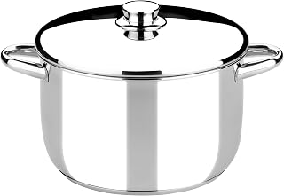 Braisogona Monix Optima Stainless Steel Pot with Lid, 20 cm, Silver