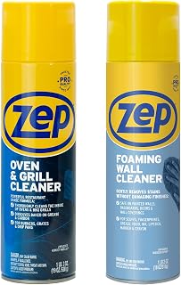 Oven & Grill Cleaner 19oz & Zep Wall Cleaner 18oz - ECBD001