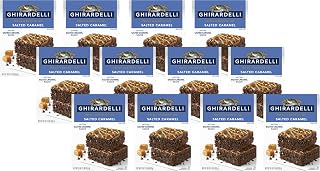 Ghirardelli Premium Brownie Mix Salted Caramel, 16 OZ (Pack of 12)