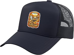 Cuyahoga Valley Fall in Cleveland Trucker Hat with Adjustable Mesh Back