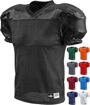 Exxact Sports Men’s Football Practice Jersey | Lightweight Pro-Cut Blank Football Jersey for Men with Breathable Mesh for Training, Practice & Game Day