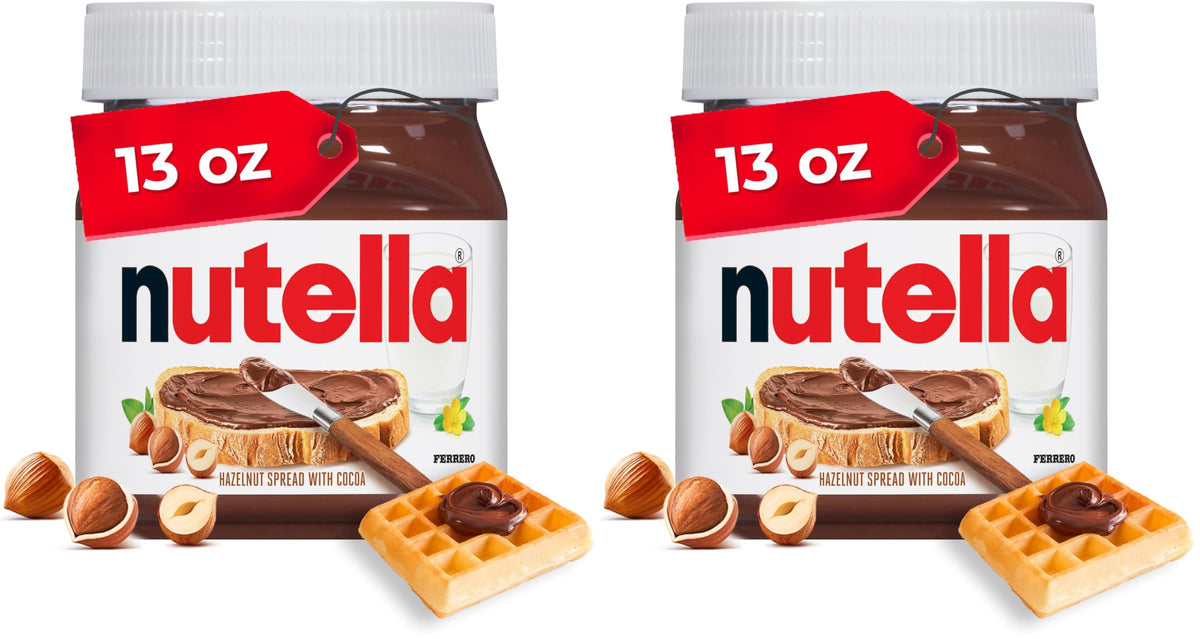 Nutella Other / 13 Ounce (Pack of 2) / Brown Chocolate & Hazelnut Spreads
