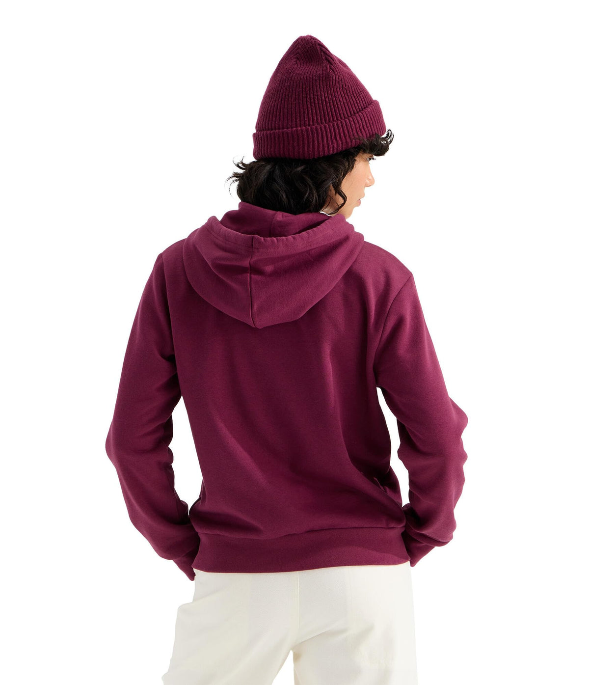 Evolution Simple Dome Full Zip Hoodie by The North Face – X-Small, Cotton, Burgundy Crush, Model NF0A8EU0MVO