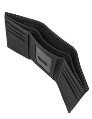 Men's Genuine Leather Rfid Blocking Trifold Wallet by Timberland – One Size, Leather, Black, Model D97018/08A