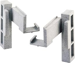 Cambro Cpcc1480 Camshelving Premium Corner Connector L/R 90 Speckled Gray 1 Each