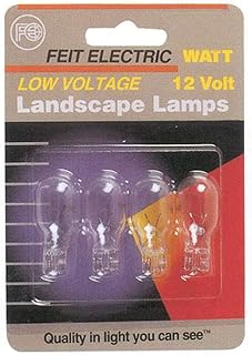 Feit Electric BPLV522/4/RP 11 Watt Low Voltage Landscape Light Bulbs 4 Count