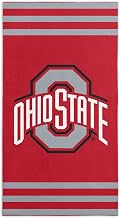 Northwest NCAA Ohio State Buckeyes Unisex-Adult Beach Towel, 30" x 60", Stripes