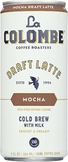 La Colombe Mocha Draft Latte - 9 Fl Oz - Cold-Pressed Espresso and Frothed Milk + Dark Chocolate - Made With Real Ingredients - Grab And Go Coffee