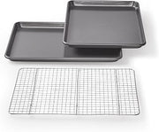 Chicago Metallic Jelly Roll Pan Set with Cooling Rack