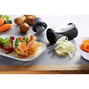 Spirelli 2. by GEFU – 20 x 10 x 10 cm, 0 liters, Stainless Steel, Black/Silver, Model GF24-13780