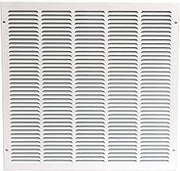 SG-2020 RAG 20-Inch by 20-Inch White Return Air Vent Grille with Fixed Blades
