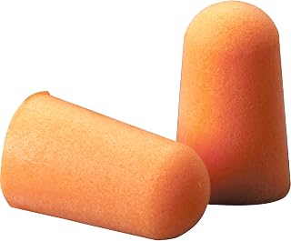 3M 1100 Uncorded Foam Earplugs, Orange