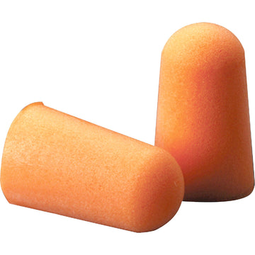 Uncorded Foam Earplugs by 3M – 1 Count (Pack of 1), Polyurethane, Orange, Model 1100