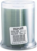 Maxell CD-R Media Spindle, 700MB, Pack of 100
