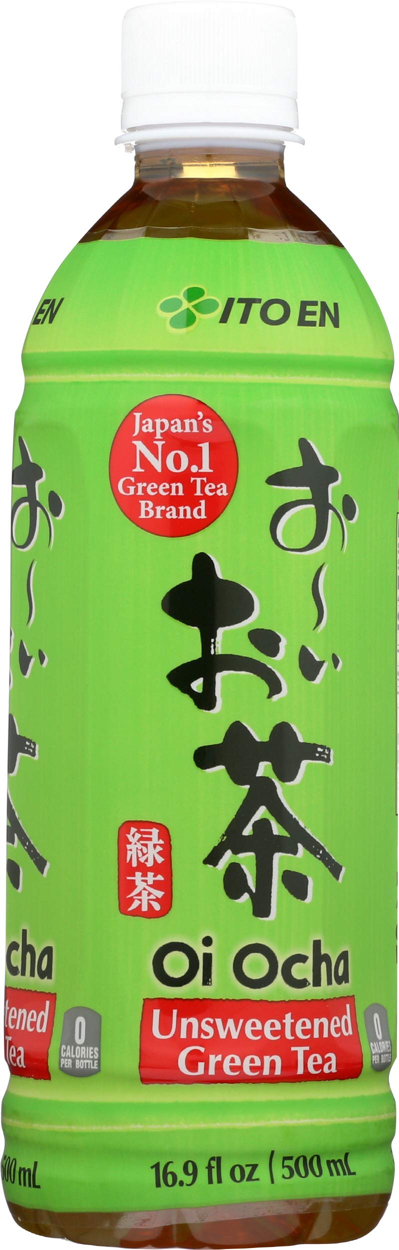 Oi Ocha Green Tea, 16.9 Ounce72 by ITO EN – 16.9 Fl Oz (Pack of 1), Pack of 72