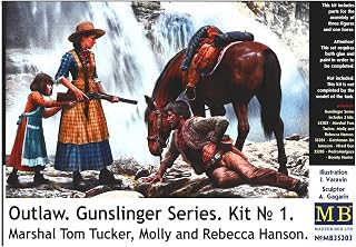 Masterbox Master Box 35203-1/35 Marshal Tom Tucker, Molly and Rebecca Hanson.