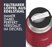 THERMOS Red / Wild Berry Mat / 470 ml / 470.0 milliliters Insulated Food Jars