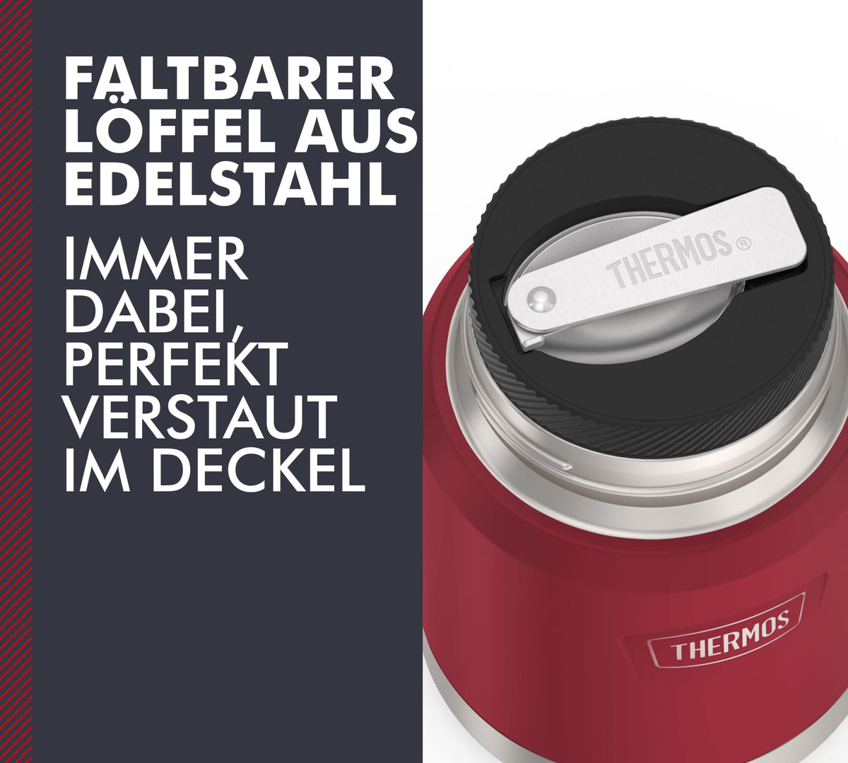 THERMOS Red / Wild Berry Mat / 470 ml / 470.0 milliliters Insulated Food Jars
