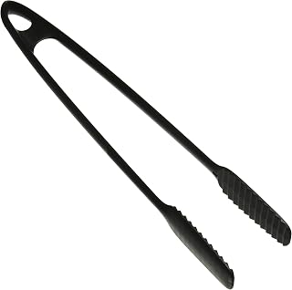 Westmark Baking/Serving Tongs Gentle, 8.7 x 2.3 x 0.8 inches, Black