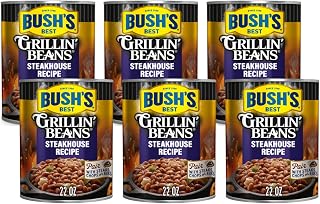 Bush’s Best Grillin’ Beans by Bush's Best – 22 Ounce (Pack of 6), Pack of 6