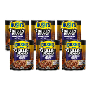 Bush’s Best Grillin’ Beans by Bush's Best – 22 Ounce (Pack of 6), Pack of 6