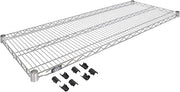 Nexel Stainless Steel Wire Shelf, 54" W x 21" D, 1/Pack