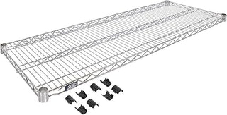 Nexel Stainless Steel Wire Shelf, 72" W x 14" D, 1/Pack