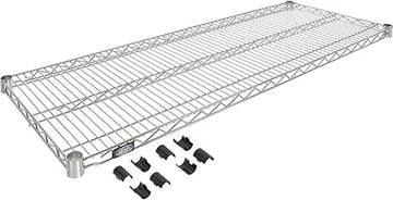 Nexel Stainless Steel Wire Shelf, 72" W x 14" D, 1/Pack