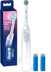 Oral-B Pro 100 Gum Care, Battery Powered Toothbrush, White (NEW Model)
