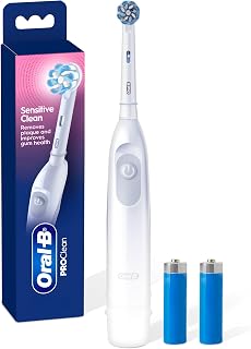 Oral-B Pro 100 Gum Care, Battery Powered Toothbrush, White (NEW Model)