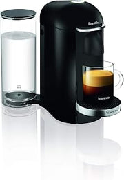 Breville-Nespresso USA VertuoPlus Deluxe Coffee and Espresso Machine, Black (Renewed)