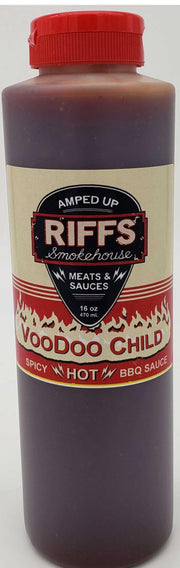 Smokehouse Voodoo Child BBQ Sauce by Riffs – 16 ounces