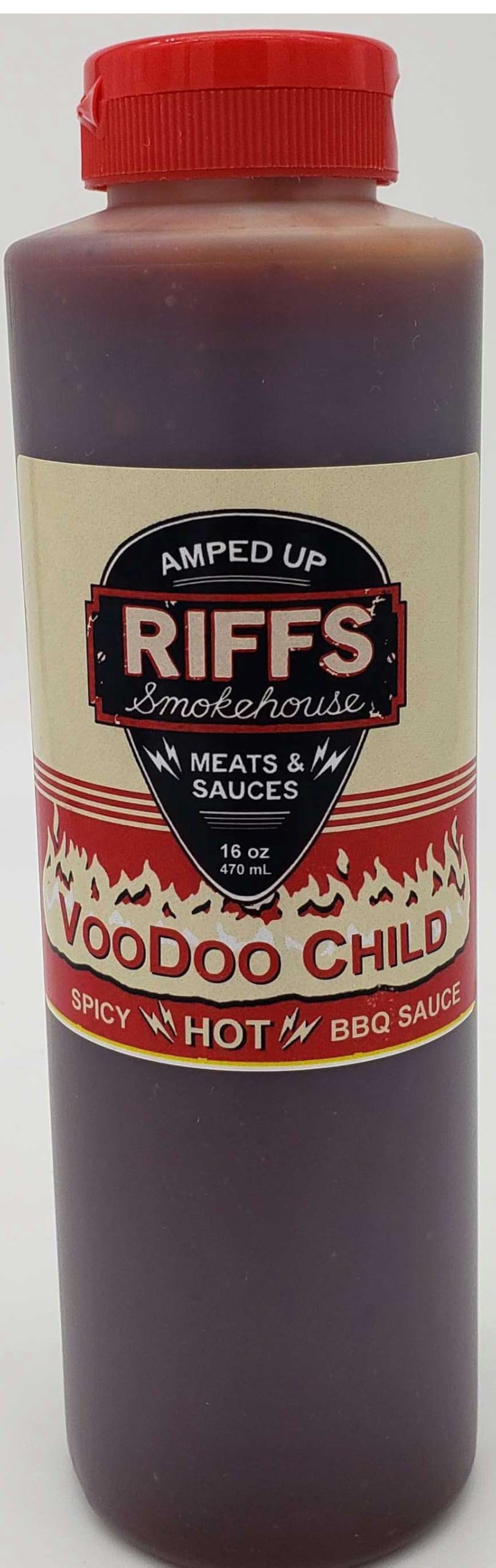 Smokehouse Voodoo Child BBQ Sauce by Riffs – 16 ounces