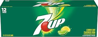 7UP Soda Cans, Lemon Lime, 12 fl oz - 12 ct