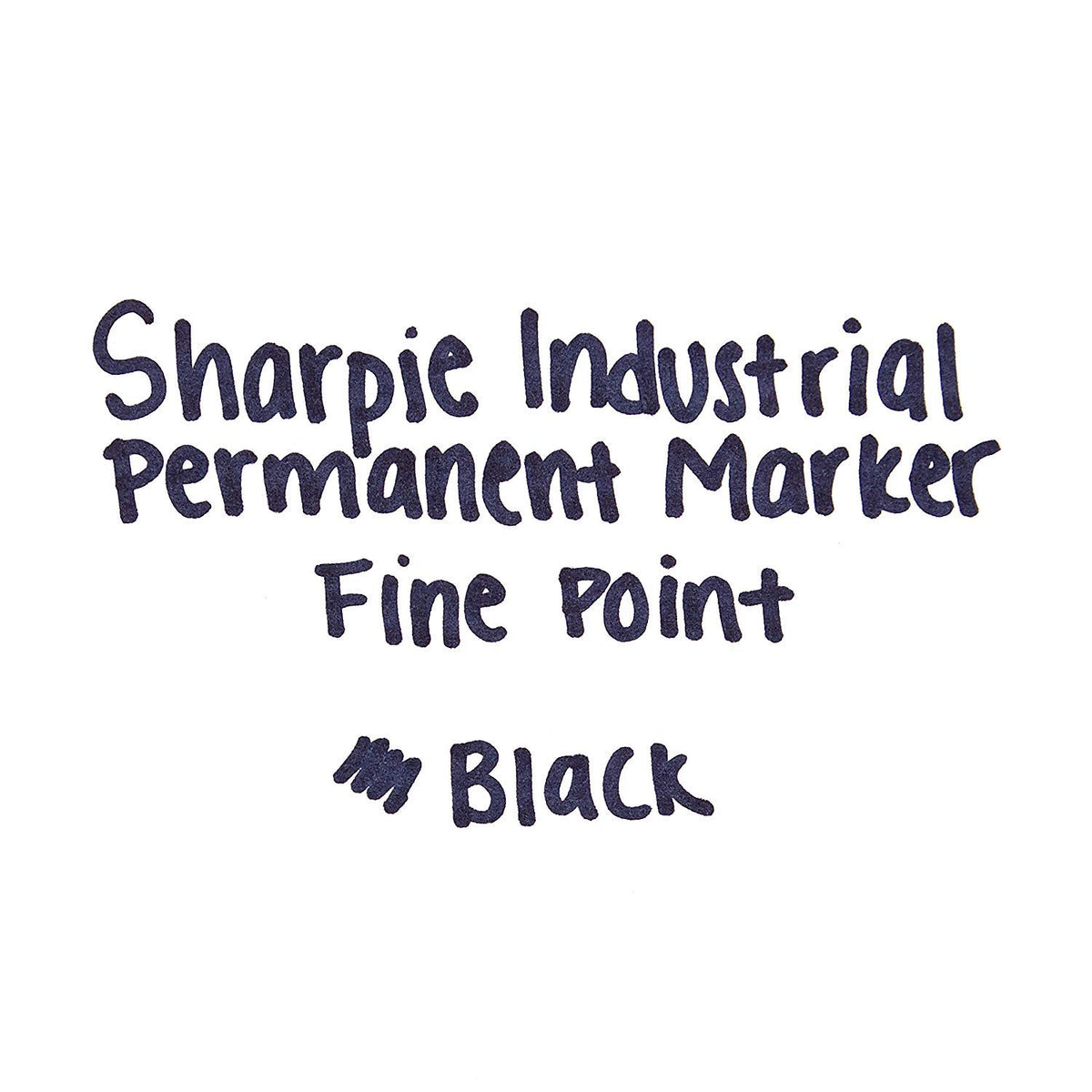 Industrial Permanent Marker by Sharpie – 1 Count (Pack of 72), Plastic, Black, Pack of 2, Model 3672